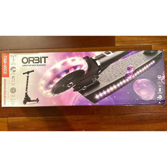 Kids Kick Scooters 150 LED Lights Adjustable Height Lightweight Portable FUN - Picture 3 of 8